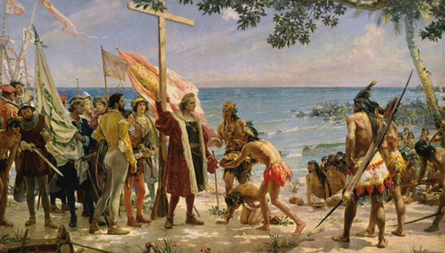 primer contacto entre europeos e indígenas 