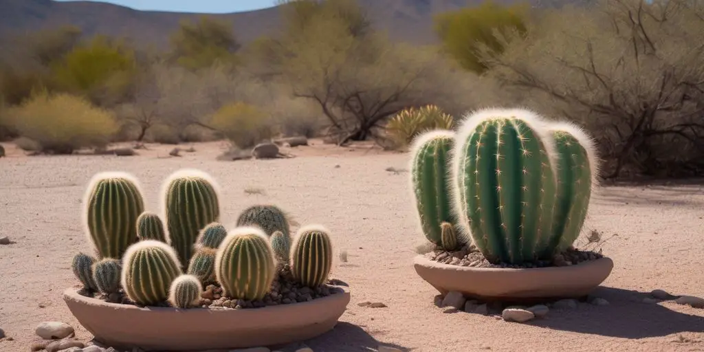peyote cactus in a spiritual ritual setting with emphasis on conservation and natural environment