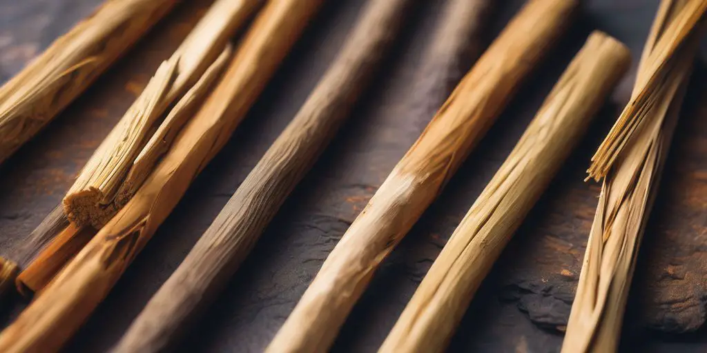 Palo Santo sticks with calming background
